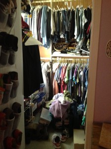 Cluttered Closet